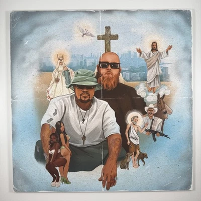 DJ Muggs x Crimeapple - Cartagena - Yellow Splatter Vinyl LP Stove God Cooks - Image 1 of 3