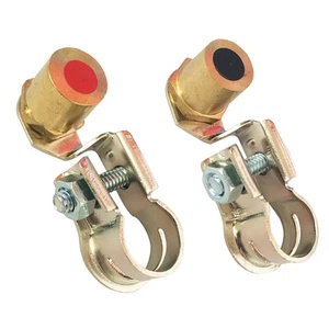 2pcs Universal Positive Negative Battery Terminal Clamp Quick Release Extender - Picture 1 of 8