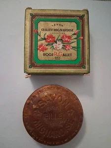 Vintage Seife RogeR & Gallet - Savon Nelke Miniatur 25 Gr. OVP-Paris-Cod.2054 - Bild 1 von 8