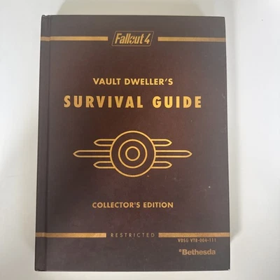 Fallout 4 Vault Dweller's Survival Guide Hardback Collector's First Edition - Image 1 of 4
