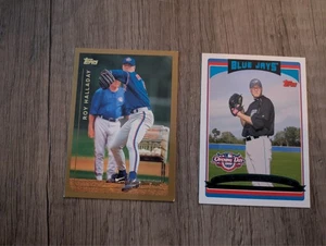 Lote de 2 cartas Topps Roy Halladay Cy Young MVP Serie Mundial Filis, BlueJays AL - Imagen 1 de 2