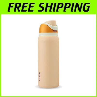 Botella Freesip 32 oz aislada de triple capa - hidratación elegante y a prueba de fugas Foto 1 de 2