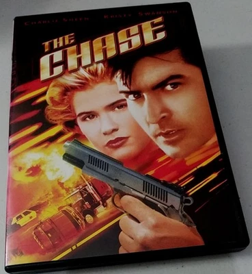 THE CHASE DVD Charlie Sheen Kristy Swanson RARE OOP Region 1 (WS Side=VG+ FS=G+) - Image 1 of 4