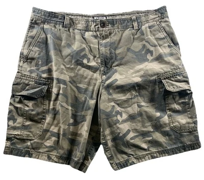 Pantalones Cortos de Carga IZOD Para Hombre 100% Algodón Camuflaje Talla 38X 10 Entrepierna Foto 1 de 4