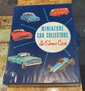 Vintage 1966 Mattel Mini Car Collectors 24 Car Show Case No 5024 Tootsietoy - Picture 1 of 19
