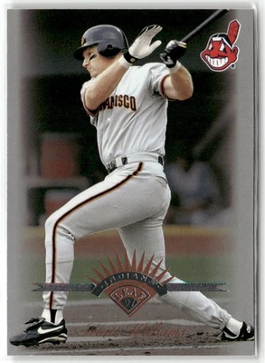 1997 LEAF MATT WILLIAMS CLEVELAND INDIANS #20 - Image 1 of 3