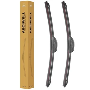 Windshield Wipers OEM Quality 24" + 17" Premium All-Season Wiper Blades Autom... - Picture 1 of 7