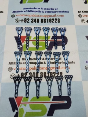 Distal Radius Volar Variable Angle Plates Right & Left 3 To 5 Holes 18 Pcs TT - Image 1 of 4