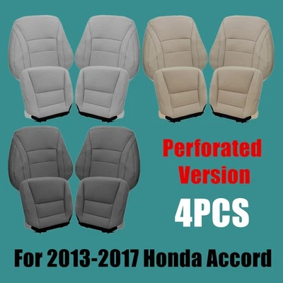 For 2013 2014 2015 2016 2017 Honda Accord Both Side Bottom & Top Seat Cover - Изображение 1 из 2