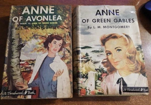 Anne of Green Gables & Anne of Avonlea w/ Dustjackets 1935 / 1936 - Picture 1 of 7