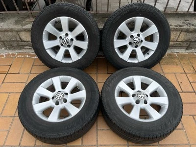 Originalsatz 16 Zoll VW San Diego Tiguan 5N Sommerkompletträder 5N0601025A - Bild 1 von 4