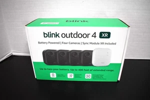 Blink Outdoor 4 XR Wireless Security Camera System 4-Pack with Sync MODULE NEW - Picture 1 of 5