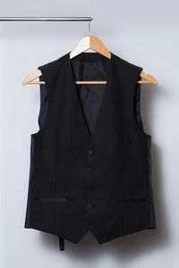 Moss London Weste | 36R | Schwarz - Bild 1 von 3