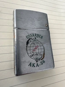 Raro encendedor Wind Master USSARNEB AKA-56 Antarctic Express - Imagen 1 de 14