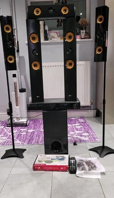 LG LHB745 5.1ch 1200W Bluetooth Blu-ray Heimkino Surround Soundsystem 218_ - Bild 1 von 4