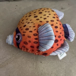 Jellycat Fishiful Colorful Orange Soft Plush Fish 5”x6” - Picture 1 of 5