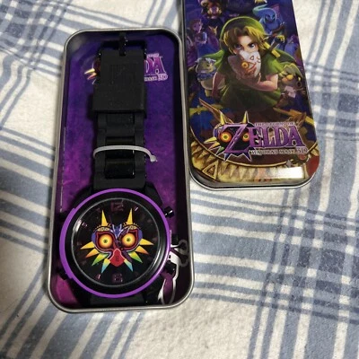 The Legend Of Zelda Majoras Mask 3D Watch Black Band  COLLECTABLE! RARE! - Image 1 of 4