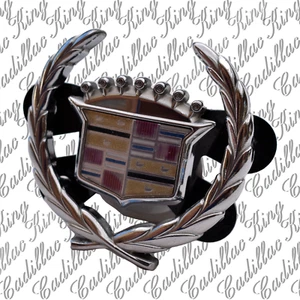 94 -96 CADILLAC DE VILLE CONCOURSE GRILL EMBLEM * ORIGINAL NICE USED - Picture 1 of 21