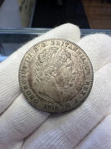 1818 Great Britain Crown AU Toned KM#675 - Picture 1 of 18