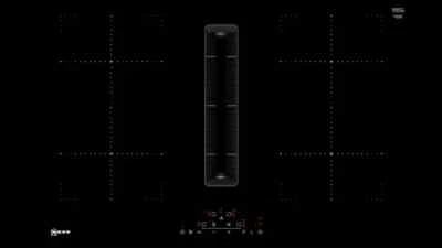 Neff T48PD7BX2 Induktionskochfeld mit Dunstabzug Kochfeldabzug Muldenlüfter 80cm - Bild 1 von 4