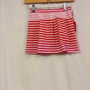 Hunter For Target Girls Striped  Performance Skirt Red/Pink Size 6/6X - Picture 1 of 8