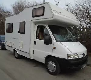 PEUGEOT BOXER ELDDIS COMPASS AVANTGUARDE 200 LUX TDi, 4 BERTH MOTORHOME, MAY PX - Picture 1 of 22