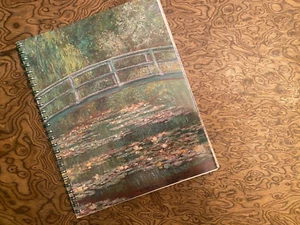 Claude Monet 1999 Kalender Notizbuch Verlobung Kunstbuch NEUWERTIG - Bild 1 von 7