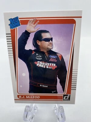 2022 Panini Donruss Racing BJ McLeod - Rated Rookie!!! No 26 - Image 1 of 2