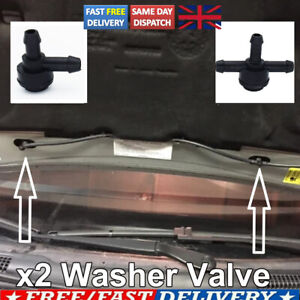 For Volvo XC90 (03-13) XC60 (10-13) Windscreen Washer Valve T Valves 2 3 Way