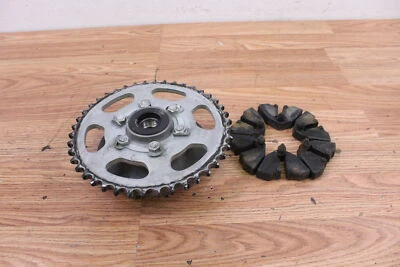1983 SUZUKI GS450L Rear Sprocket Carrier Hub Cush Drive 42T spkt - Image 1 of 4