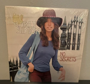Carly Simon - No Secrets - Vinyl Record 1972 EKS-75049 Good+ with shrink wrap - Picture 1 of 6