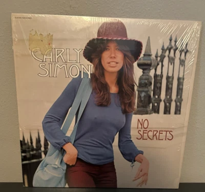 Carly Simon - No Secrets - Vinyl Record 1972 EKS-75049 Good+ with shrink wrap - Image 1 of 4