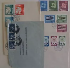 PORTUGAL 5 DIFF 1946 / 1964 7 ARE FDC - Picture 1 of 1