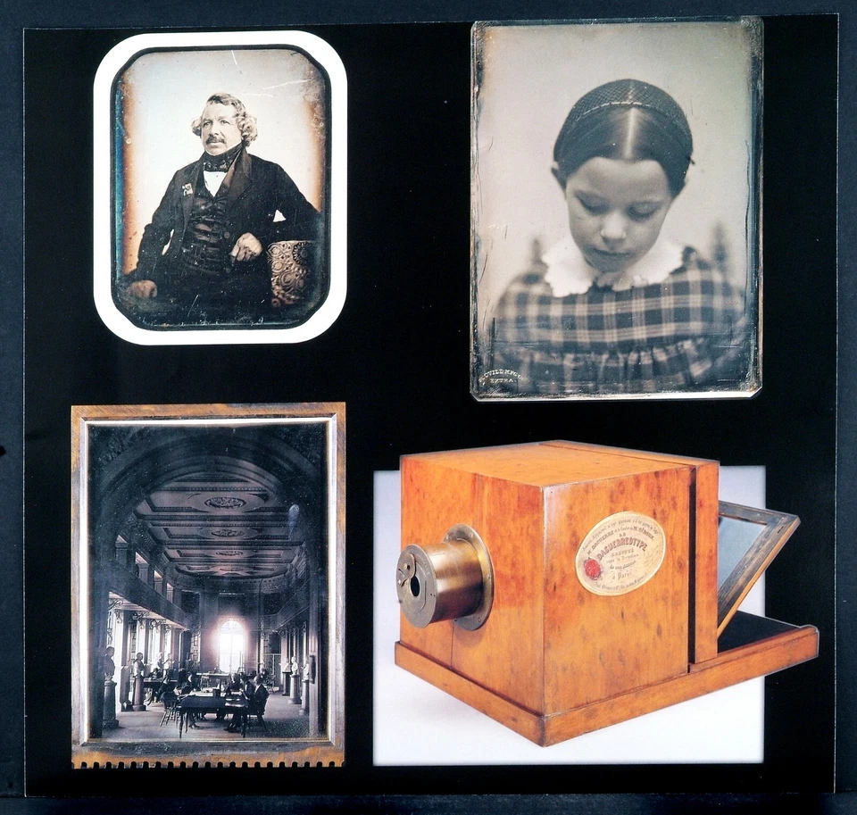 PÓSTER DE LA CÁMARA DAGUERROTIPO TEMPRANA DE LA CASA GEORGE EASTMAN. ¡BONITA! G Foto 1 de 1