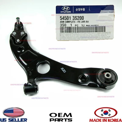 Genuine Front Lower Control Arm RIGHT Passenger Side OEM SONATA OPTIMA 2012-2014 - Image 1 of 3