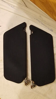 Pair 1988 Ford Grand Mariner / Mercury Grand Matquis  BLUE Sun Visors - M1 - Imagem 1 de 3