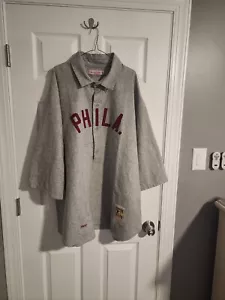 100% Authentic Vintage Mitchell & Ness 1900 Philadelphia Phillies Jersey 56 XXXL - Picture 1 of 5