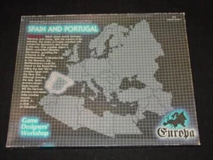 GDW 1984 : Spain and Portugal - World War II Europa Series Game X (UNPUNCHED) - Picture 1 of 6