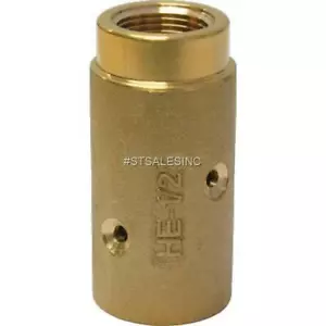 REEMPLAZA EL SOPORTE DE BOQUILLA DE CHORRO DE ARENA CLEMCO CHE-1/2 LATÓN PARA MANGUERA DE 1/2" HE-05-BR - Imagen 1 de 1