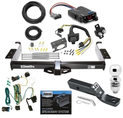 Enganche de remolque con control de freno para furgoneta Express Savana 03-25 + cargador separador Foto 1 de 4