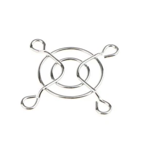 40x40mm PC Case Cooling Fan Protector Metal Finger Guard Grill Cover-Silver - Afbeelding 1 van 5