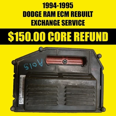 1994 1995 DODGE RAM 1500 2500 SERVIÇO DE TROCA RECONSTRUÍDO 56028317 - Imagem 1 de 4