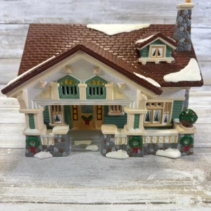 Dept. 56 The Original Snow Village Series 1992 Craftsman Cottage Lighted - Picture 1 of 8