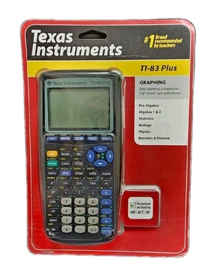 Texas Instruments TI-83 Plus Graphing Calculator Factory Sealed New - Image 1 of 2