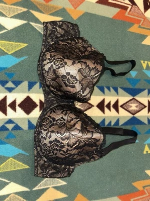 Sutiã de renda preto e dourado Aubade - Imagem 1 de 4