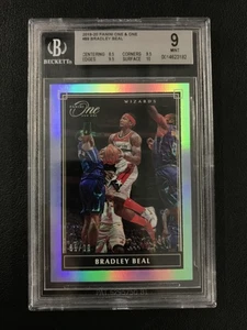 BGS 9 2019-20 Panini One and One #89 Bradley Beal #/99 Washington Wizards - Picture 1 of 2