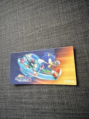 Sonic Racing Around The World Magnet Sega de SDCC Foto 1 de 2