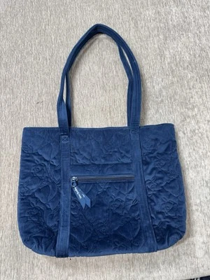 Vera Bradley Disney Beauty & The Beast Bonjour Belle Small Vera Tote Bag Velvet - Image 1 of 4