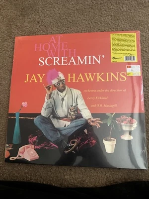 Jay Screaming Hawkin - At Home With Screamin' Jay Hawkins Clear Vinyl - SEALED - Image 1 of 2