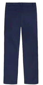 Izod Girls Plus Fit Easy Care 18.5 Plus School Wear Dark Navy Stretch Pants NWT - Picture 1 of 3